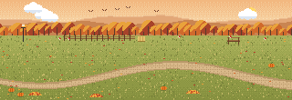 Autumn park theme